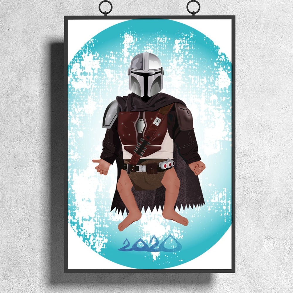 Baby Mandalorian
